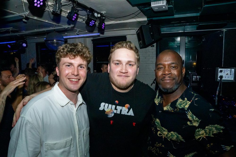 Sultra crew at the You & Me album launch party