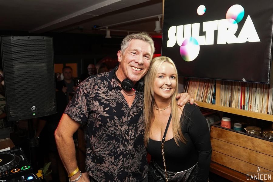 Michael Gray & Melanie at ACanteen Sultra Event